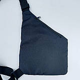 Сумка-кобура чоловіча пума чорна з відділеннями, фото 2