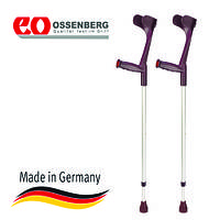 Підлокітна милиця з регулюванням за висотою Klassiker фіолетовий OSSENBERG