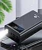 Зовнішній акумулятор PowerBank Lenyes PX491 40000mAh /4USB/Type-C/ PD/QC,3A/20W/ black, фото 7