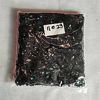 Пайєтки 6,5-7,00 мм чорні