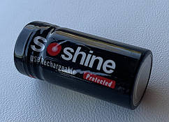 Акумулятор SOSHINE RCR123A/16340 USB Li-Ion, 700 мАч