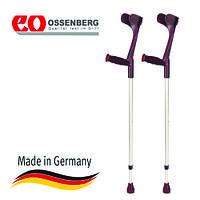 Підлокітна милиця Klassiker SOFT фіолетовий з м'якою ручкою OSSENBERG