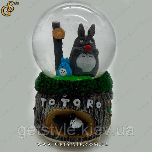 Музична нічник Снігова куля Тоторо Totoro світиться, фото 1