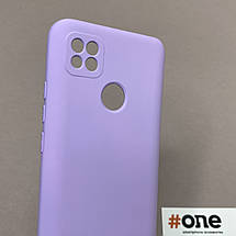 Чохол для Xiaomi Redmi 9C щільний з мікрофіброю чохол на телефон сяомі редмі 9с бузковий SSD, фото 4