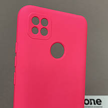 Чохол для Xiaomi Redmi 9C щільний із мікрофіброю чохол на телефон сяомі редмі 9с малиновий SSD, фото 4