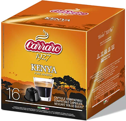 Кава в капсулах Дольче Густо - Carraro Kenya Dolce Gusto (16 капсул = 16 порцій)