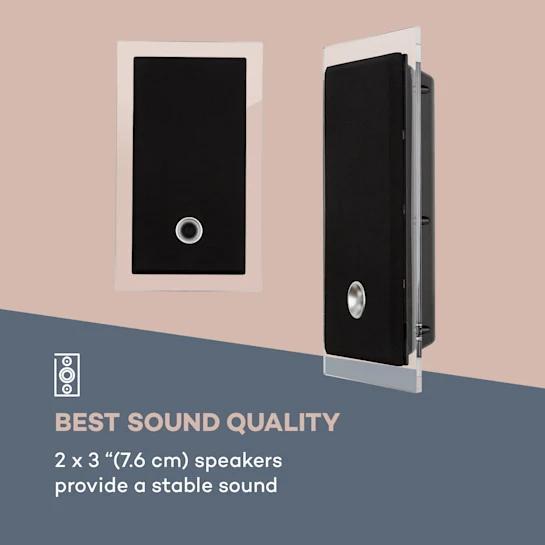 Купить Стереосистема Stereosonic, настенный монтаж, CD-плеер, USB, BT ...