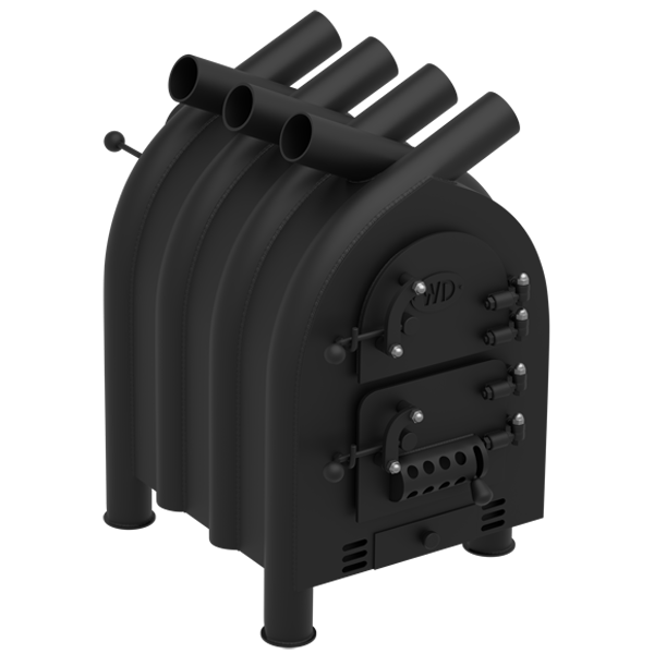 Піч Булер'ян TEPLA HATA сталева Україна з духовкою Тип-01 1 шт