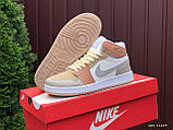 Жіночі кросівки Nike Air Jordan шкіряні стильні молодіжні різнокольорові, фото 5
