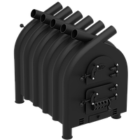 Піч Булер'ян TEPLA HATA сталева Україна з духовкою Тип-02 1 шт