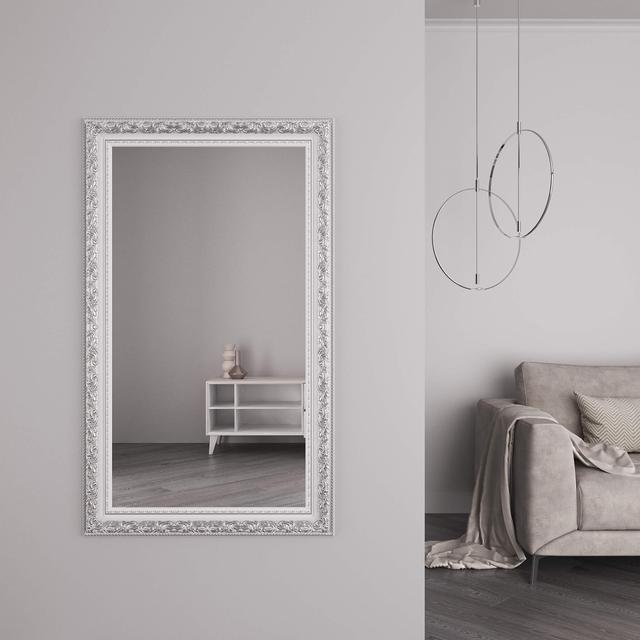 Настінне дзеркало на комод або камін Black Mirror у ванну кімнату, спальню, коридор, передпокій, вітальню