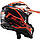 Мотошолом LS2 MX700 Subverter EVO Stomp Orange Black S, фото 6