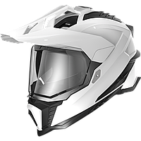Мотошолом LS2 MX701 Explorer Solid Gloss White XS