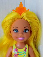 Лялька Челсі Райдуга з жовтим волоссям оригінал mattel