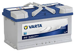 Акумулятор автомобільний Varta 6СТ-80 BLUE dynamic (F17)