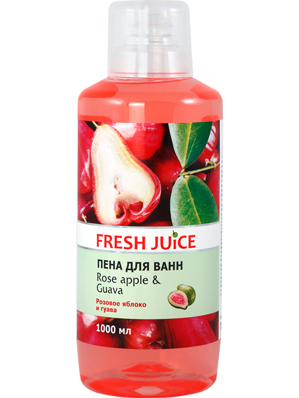 Піна для ванн Rose Apple&Guava 1л Fresh Juice
