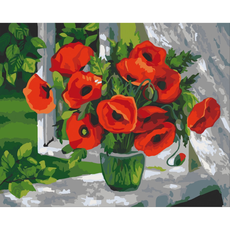 Картина за номерами Пишна краса 40*50 см ArtCraft 12145-AC
