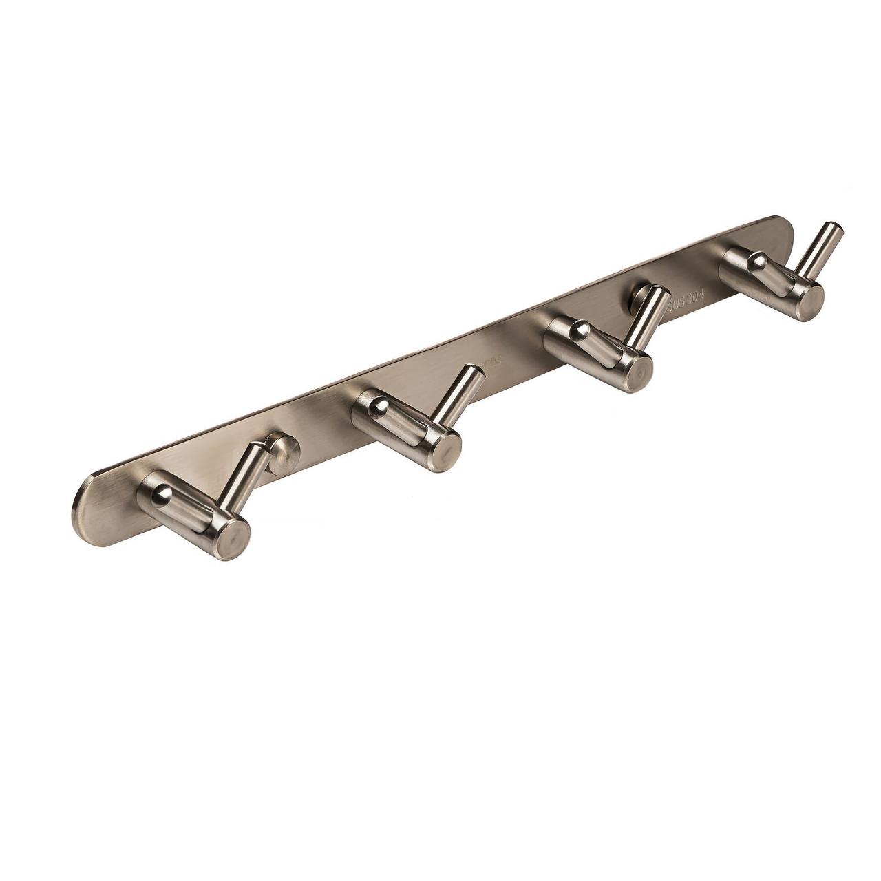 Планка з  гачками Globus Lux SS8435-4  SUS304, фото 1