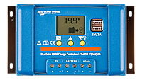 Контроллер заряда VICTRON ENERGY BLUESOLAR PWM-LCD&USB 12/24V-30A (30A, 12/24В)