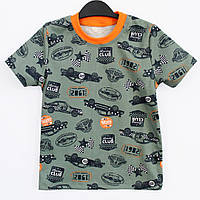 Дитяча футболка з машинами хлопчику