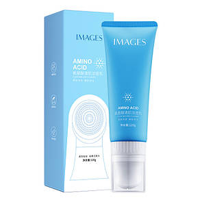 Пінка для вмивання обличчя Images Amino Acid зі щіткою 120 g (без коробки)