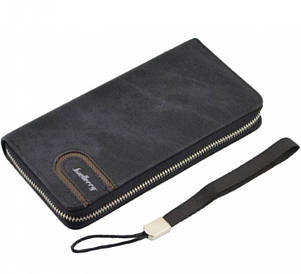 Чоловічий гаманець кланч портмоне барсетка Baellerry S1514 business Чорний