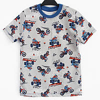 Дитяча футболка для хлопчика з мотоциклами хлопчику