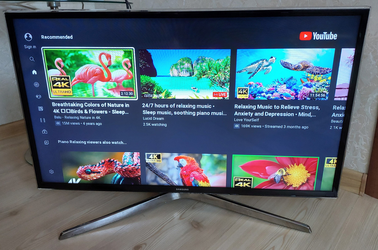 Телевізор 32 дюйми смарт Самсунг SAMSUNG UE32H6470 LED Smart 3D