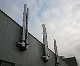 Димоходи сендвіч d = 160/220 мм із неіржавкої сталі 0,8 мм в оцинкованому кожусі, фото 2