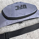 Бананка чоловіча в спортивному стилі сірого кольору, фото 4