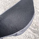 Повсякденна чоловіча сумка-бананка сірого кольору, фото 2