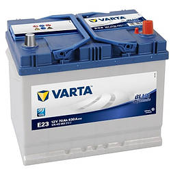 Акумулятор автомобільний Varta 6СТ-70 BLUE dynamic (E23)