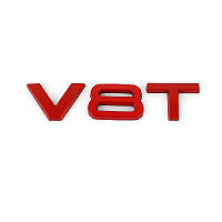 Эмблема V8T (красная)