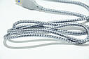 Кабель USB плетений круглий A934 Micro Usb Gray, фото 5