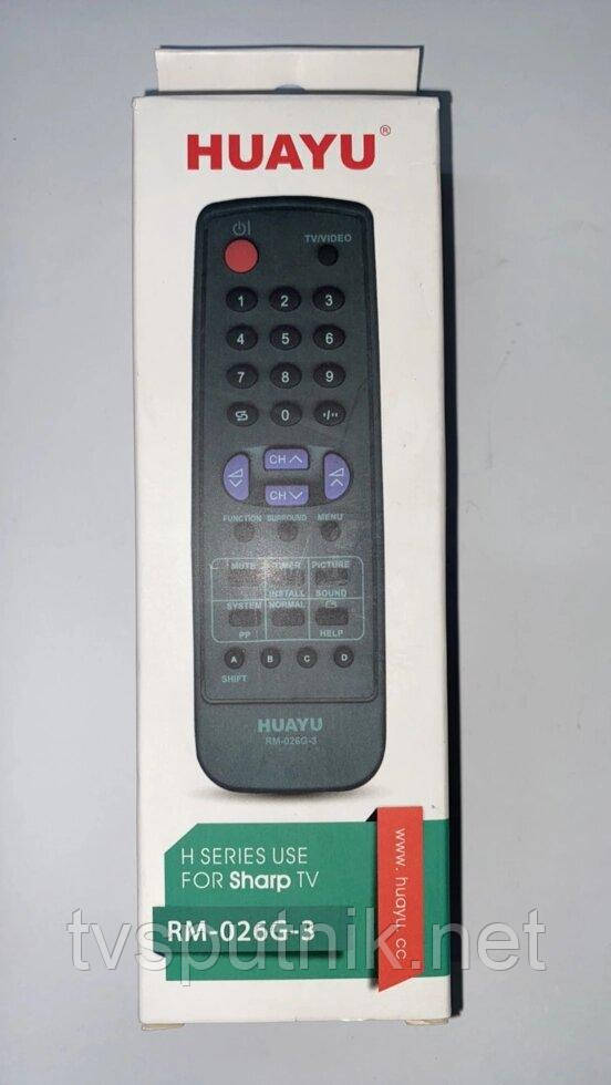 Універсальний телевізійний пульт Sharp RM-026G