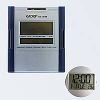 Компактные электронные часы KK 3810N (22.3x 22.5см) / Цифровые часы / Часы с термометром и будильником