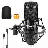 USB-мікрофон Neewer NW-8000-USB суперкардіоїдний конденсаторний мікрофон, фото 3