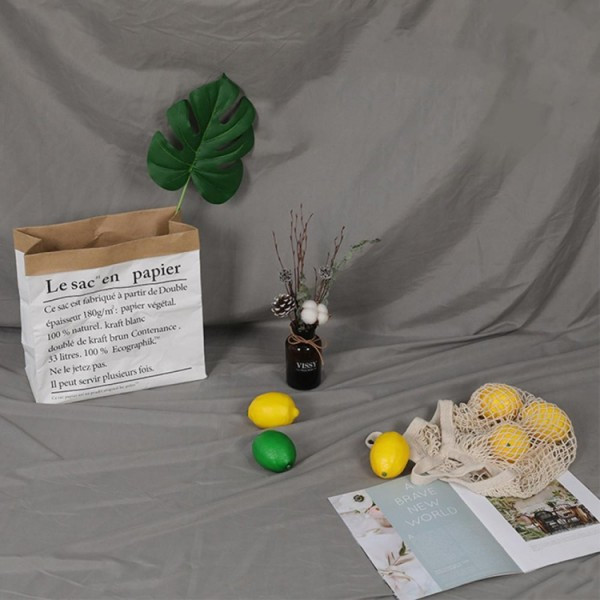 Фотофон тканиний безшовний штора 3 x 2.4м сірий Puluz TBD0590354104F, фото 1