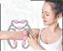 Ручний роликовий масажер Multifunchional Ring Massage (13 rounds).Ручний роликовий масажер