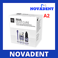 Рива,Рива ЛС А2, Riva Light Cure,Рива фото, Рива световая, Стеклоиономерный цемент Ріва ЛЦ, SDI, набор