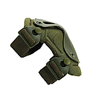 Комплект захисту налокітники та наколінники Eagle KN-04 + Подарунок Балаклава утеплена / Захист тактичний, фото 4