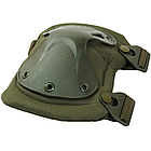 Комплект захисту налокітники та наколінники Eagle KN-04 + Подарунок Балаклава утеплена / Захист тактичний, фото 6