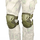 Комплект захисту налокітники та наколінники Eagle KN-04 + Подарунок Балаклава утеплена / Захист тактичний, фото 7