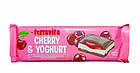 Шоколад Молочний Terravita Cherry & Yoghurt з Йогуртово-Вишневою Начинкою 235 г Польща (9 шт/1 уп), фото 4