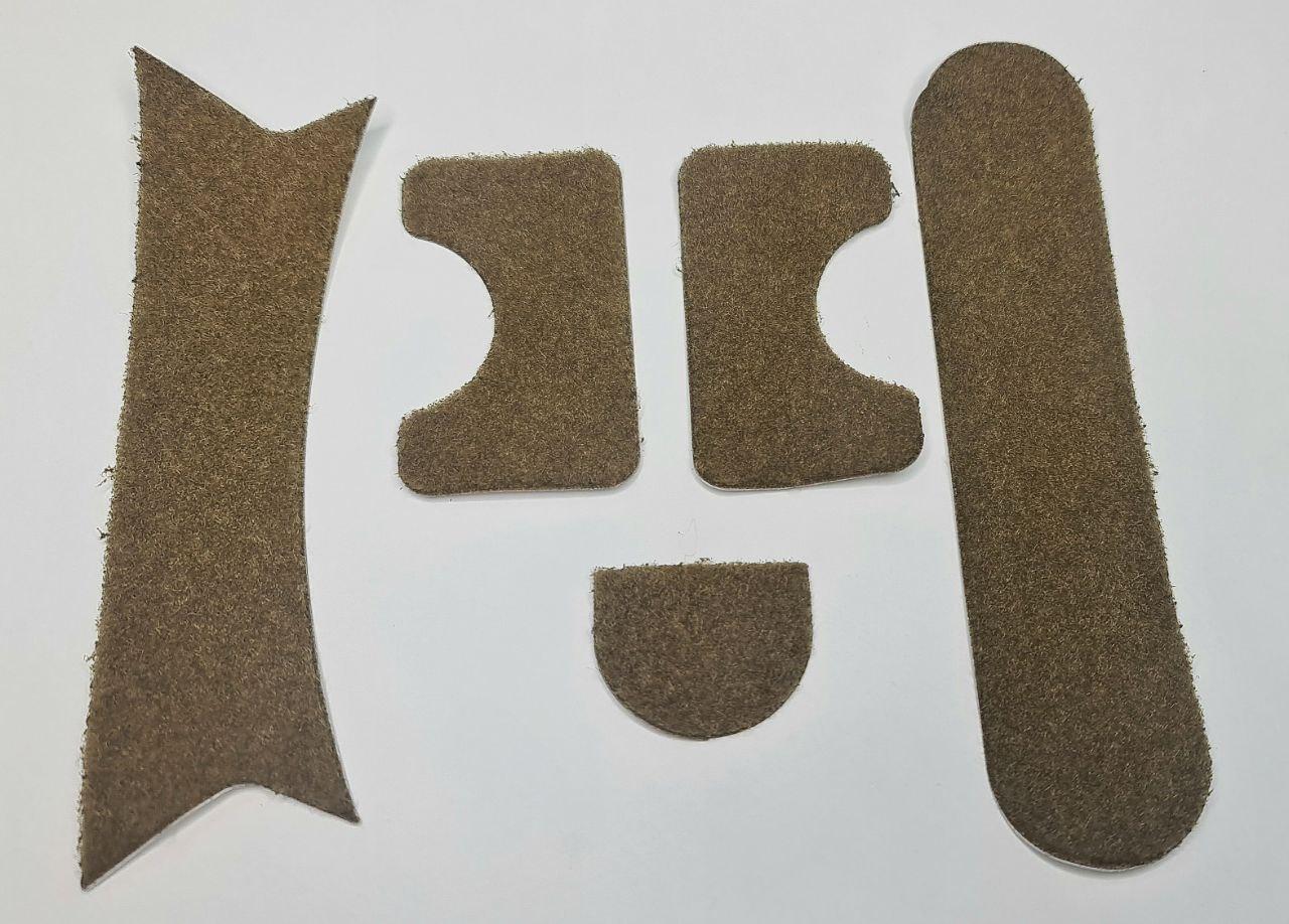 Velcro панелі для шолома, FMA, Розмір: М/L, Колір: Dark Tan