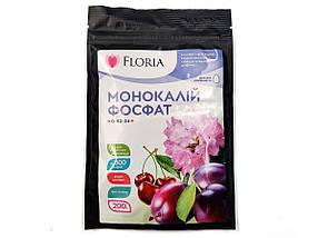 Добриво Floria Sol Монокалій фосфат водорозчинне Флорія Сол - 200 г, фото 2