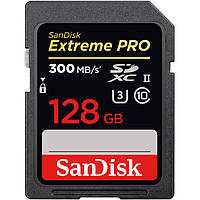 Карта пам'яті SanDisk 128GB Extreme PRO UHS-II SDXC Memory Card 10 клас (SDSDXPK-128G-ANCIN)