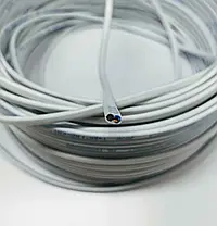 Кабель Gal Kat ШВВП 2х0,5 білий, фото 3