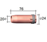 145.0051 Газовое сопло 24/20/76