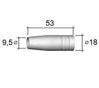 145.0123 Газовое сопло D 9,5/18/53 мм